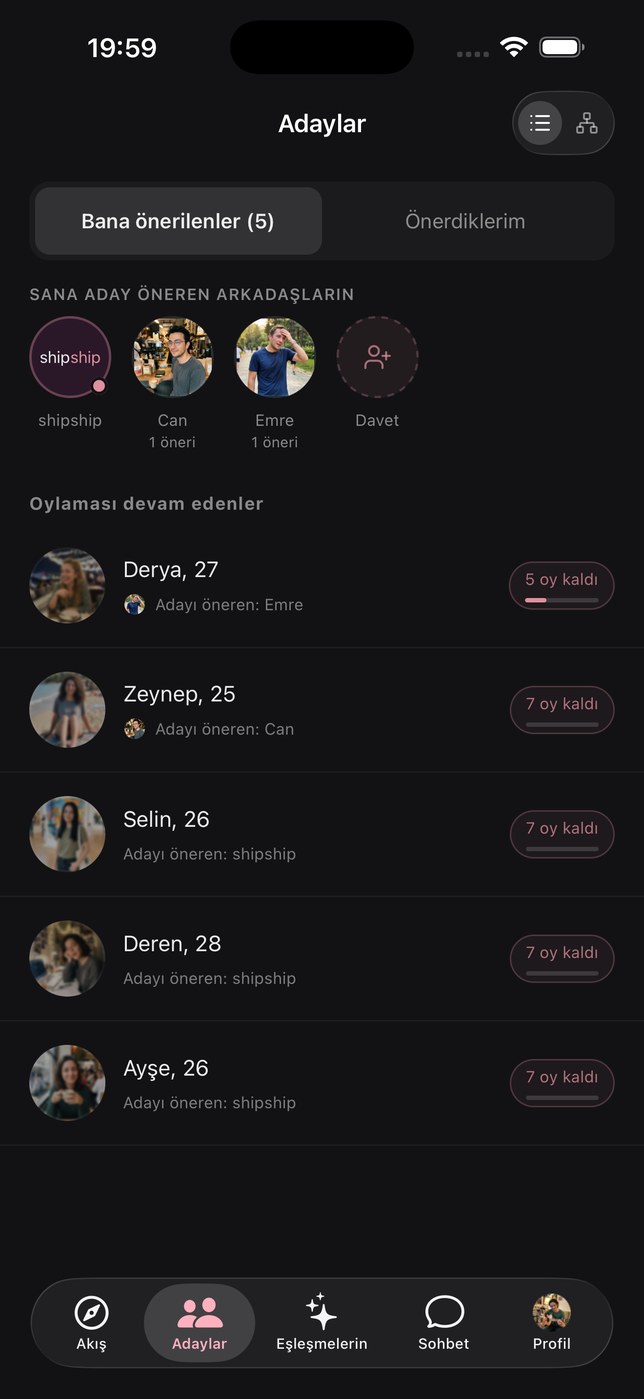 Adaylarını sistem belirler